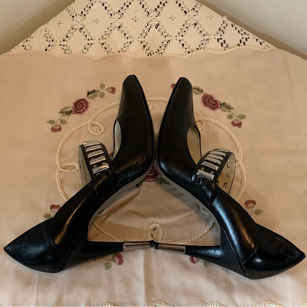 Miss Sixty Black Stiletto Pumps - Picture 10 of 13